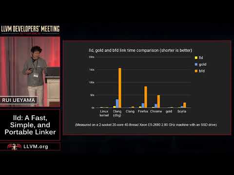 2017 LLVM Developers’ Meeting: R. Ueyama “lld: A Fast, Simple, and Portable Linker”