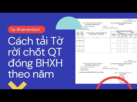 #2023 Hướng dẫn tải file C14-TS trên VssID – Tờ rời chốt thời gian tham gia BHXH theo từng năm