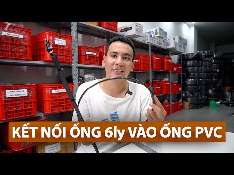 Video: Làm thế nào để bạn kết nối một cái yếm ống với một hệ thống tưới?