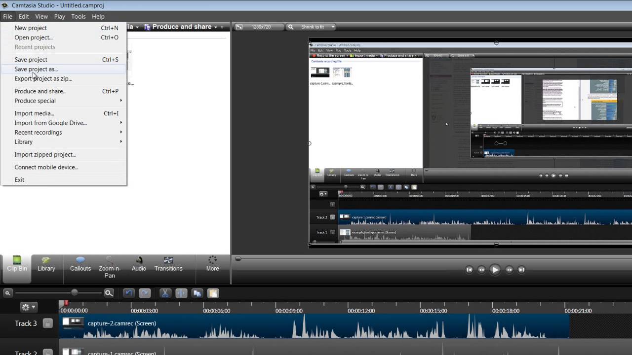 Exporting 720p video in Camtasia 8 (Windows) - YouTube