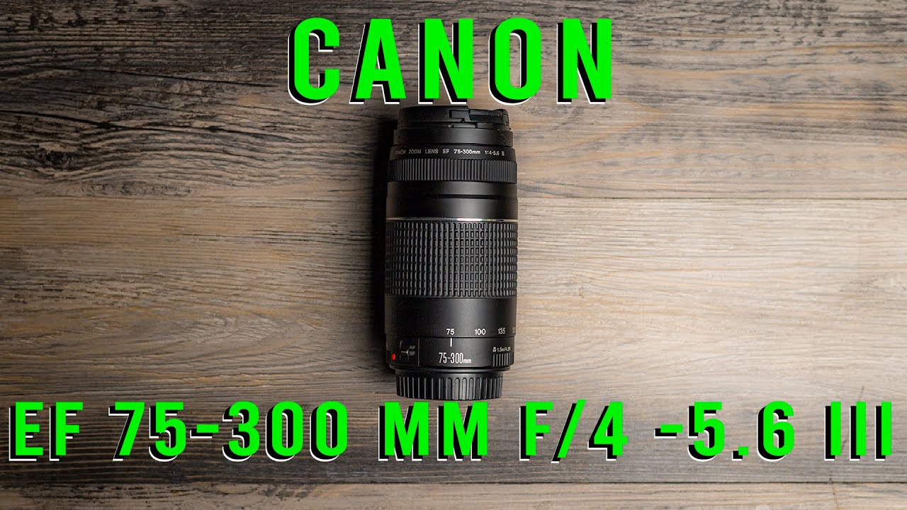 Canon EF 75-300mm f/4-5.6 III review - worst Canon lens ever