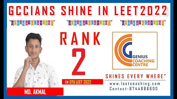 DTU BTECH LATERAL ENTRY 2022 TOPPER HONEST TALK RANK 2 MD AKMAL HOGYI CLEAR GCCIANS ONCE AGAIN ROCKS