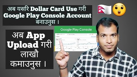 How to create Google play console account in Nepal ? | Payment Problem Solve with Dollar Card