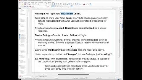 He103 Lecture14 PuttingItAllTogether VIDEO