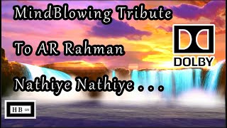 Nathiye Nathiye 🐳 | Unnimenon | Vairamuthu | Rhythm | HBi Ar Rahman Songs Dolby Treat !
