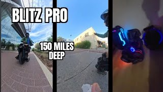 Begode Blitz Pro 168v: 150 miles - multiple wheels multiply fun