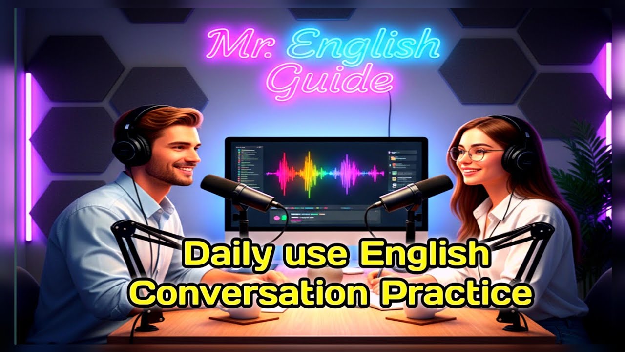 👉 Daily Use English Conversation for Beginners | Simple English Speaking Practice |Mr. English Guide