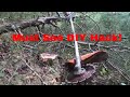 Turn A Stihl Weedeater Into a Tree Cutter! Clearing Brush, Vines, Trees, Brambles in Seconds!