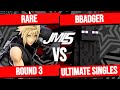 Rare (Cloud, Zero Suit Samus) vs bbadger (Enderman) - JMLeague5 Round 3