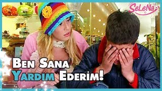 Selena ağlayan çocuğa yardım ediyor!😥