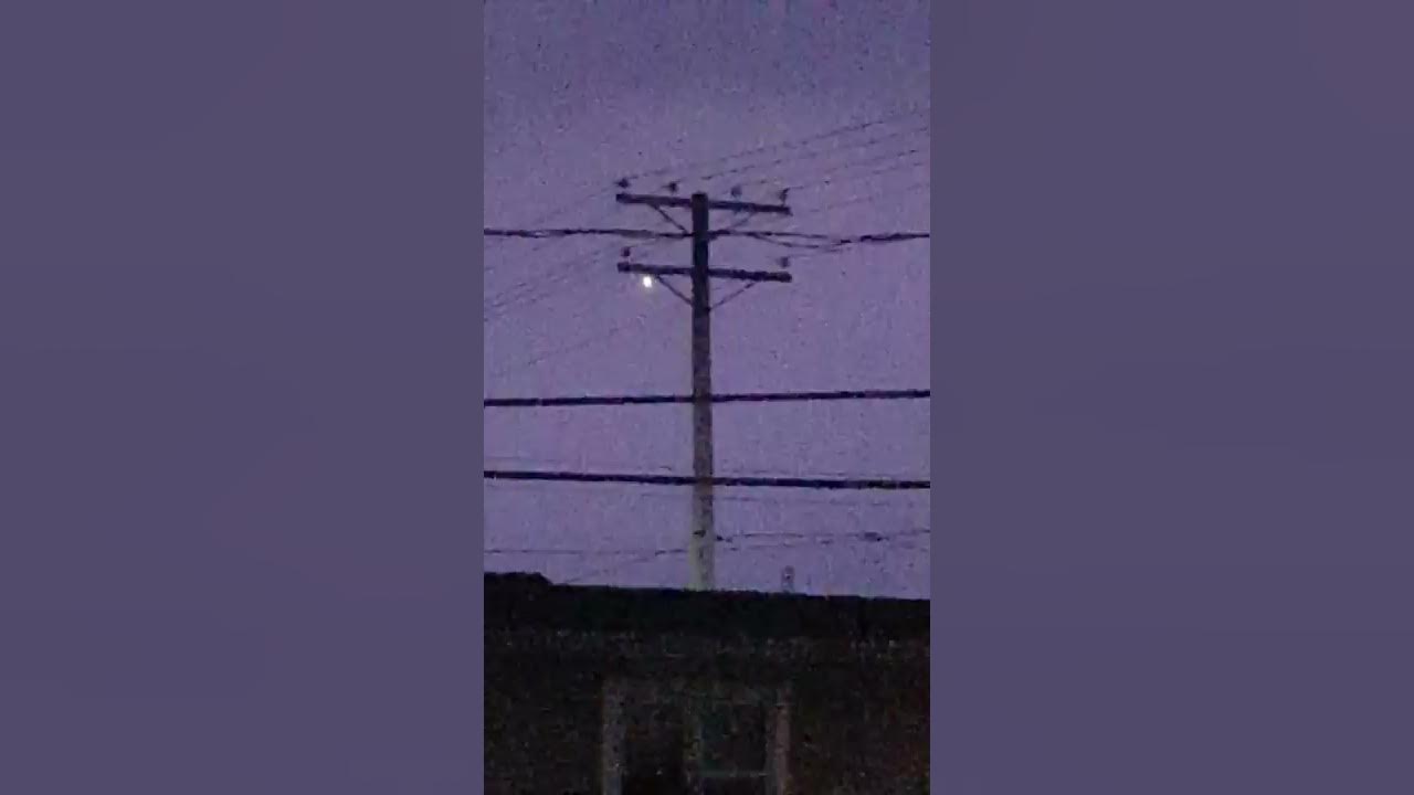 Ball Lightning during thunderstorm Quebec, Canada YouTube