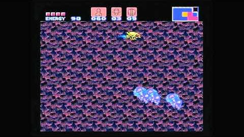 CGR Gameplay - SUPER METROID (SNES) Walkthrough Part 22: Grappling Beam