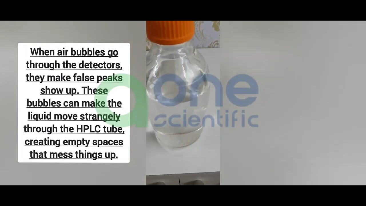 Vacuum Degassing of HPLC Mobile Phase  (+918691830215/info@aonescientific.com )