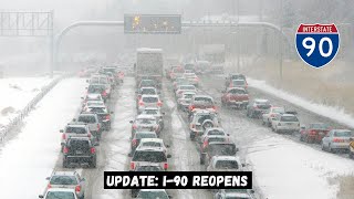 Latest: Travel information for Interstate 90