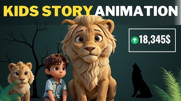 Earn $700/day🤑 By creating kids Animation story video with FREE AI tools (Amazing🔥)