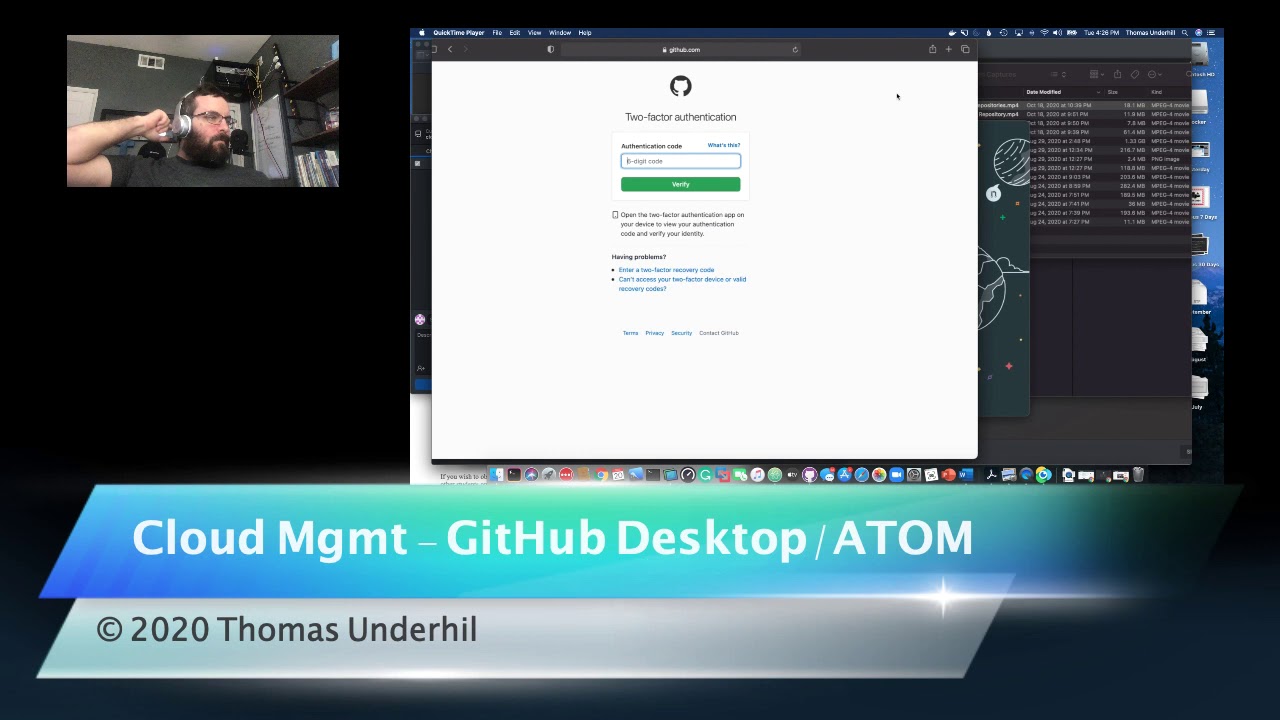 Cloud Management - GitHub Desktop and ATOM Editor - YouTube