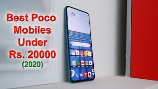 Best Poco Mobiles under 20000 (2020) | Best phone under 20000 (2020)