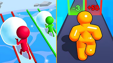 Tall Man Run🆚Snow Race Walkthrough Android IOS Max Update Gameplay BYt