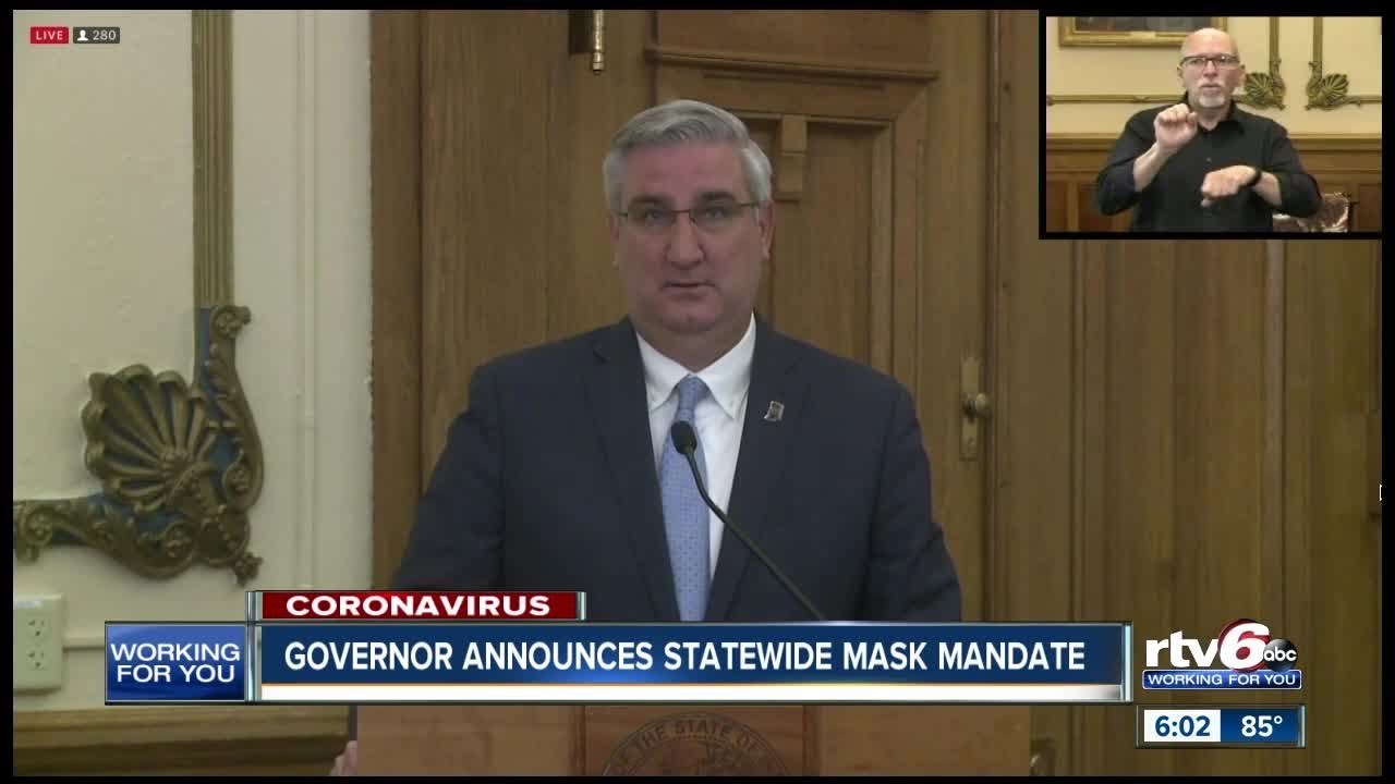 Governor announces statewide mask mandate YouTube
