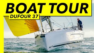 A sub40ft Tardis | Dufour 37 yacht tour | Yachting Monthly