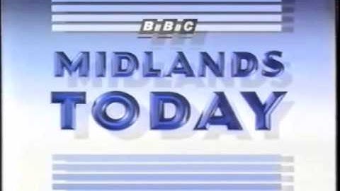 BBC Midlands Today Opening Credits 1993