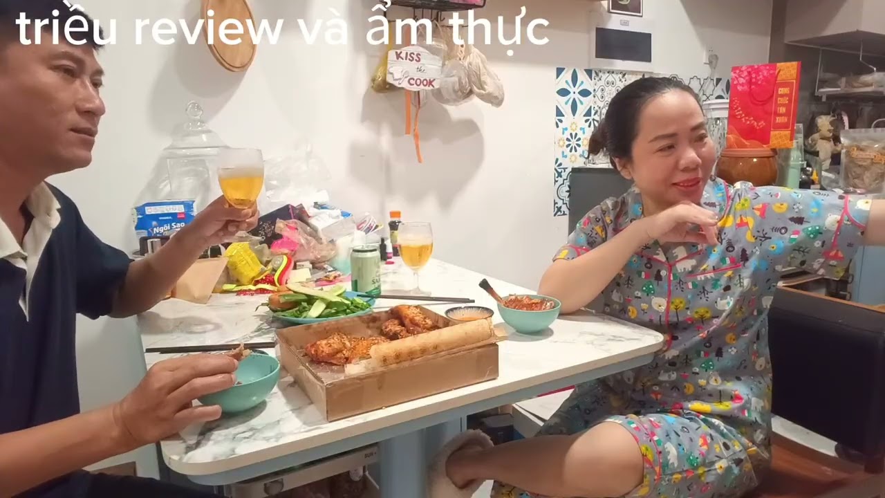 Cơm Lam Gà nướng Sinh sớm của vợ em nha cả nhà #amthuc 