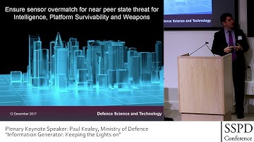 SSPD 2017 Speaker: Dr. Paul Kealey, Ministry of Defence