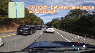 I87 North Between Lake George & Plattsburgh