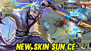 HOK : NEW SKIN SUN CE GAMEPLAY - HONOR OF KINGS screenshot 4