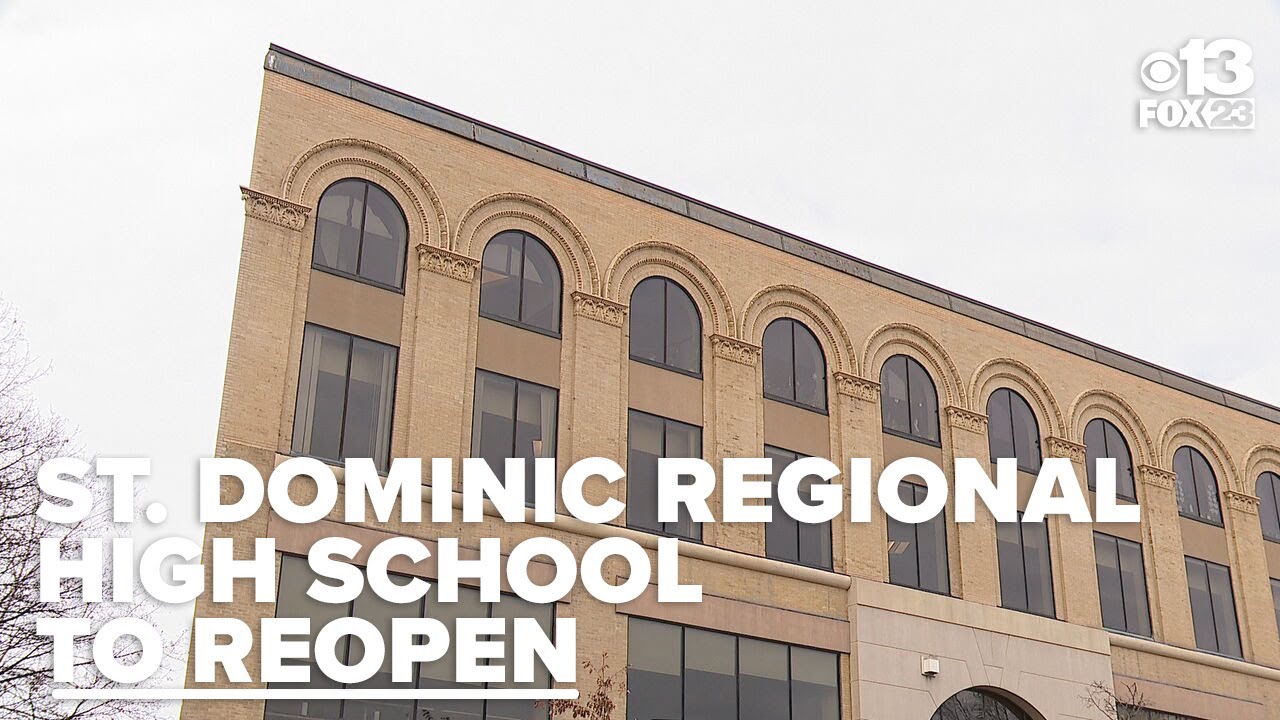 Dominic Reed High School St. Dominic Regional High School to reopen in Lewiston - YouTube