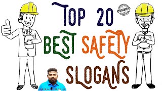 TOP 20 BEST SAFETY SLOGANS | NATIONAL SAFETY DAY -2022 | SAFETY SLOGANS | NSD 2022 | SAFETY SAVES