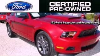 2011 Ford Mustang Certified Port Charlotte FL Charlotte County Ford Dealership