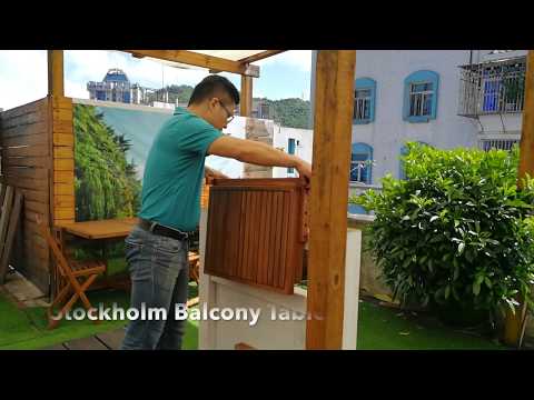 Best Space Saving Design Idea For Small Homes Stockhom Balcony Table