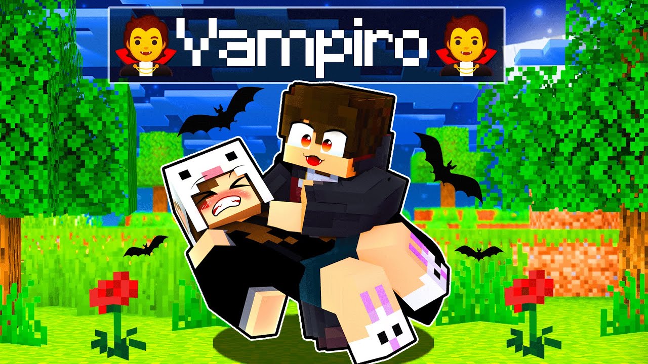 Coelha foi SALVA por um VAMPIRO no Minecraft!