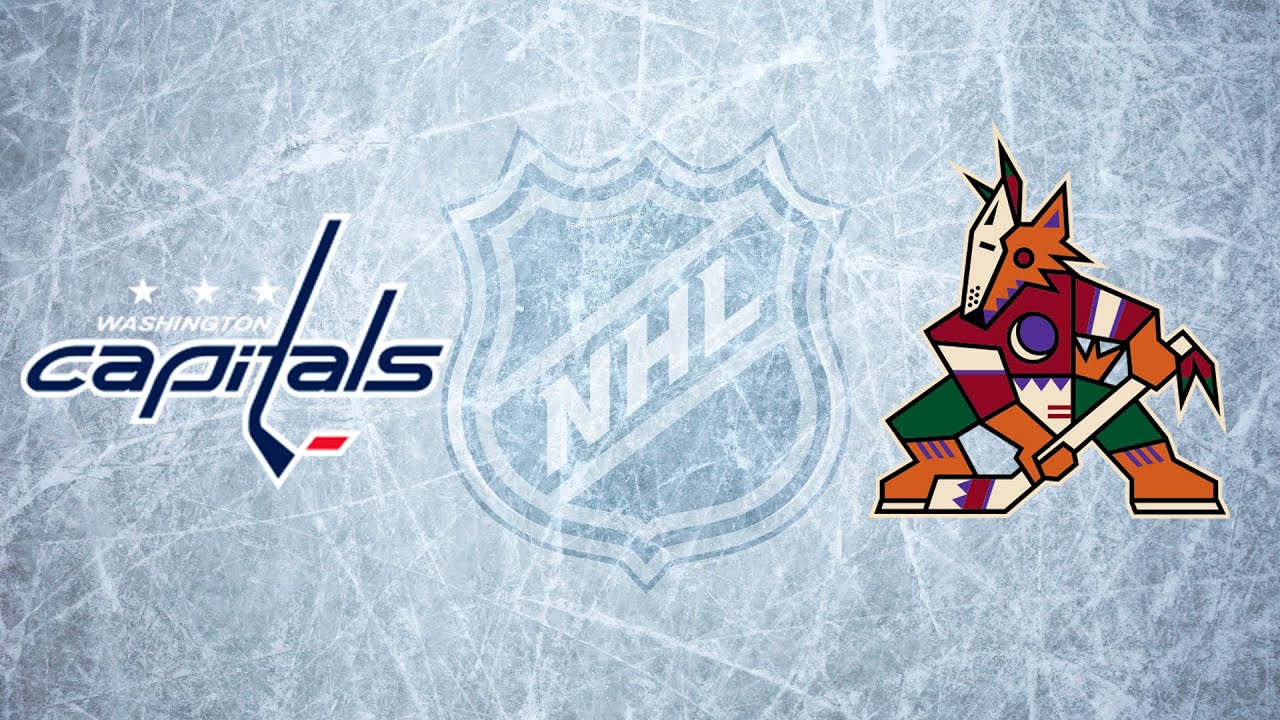NHL Arizona Coyotes vs Washington Capitals / Oct.29, 2021/Goals only