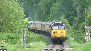 50007 passing Coombys crossing 17th May 2024 by John Goodale 88 views 21 hours ago 1 minute, 34 seconds