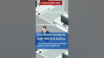 Purchase Group in SAP MM S/4 HANA