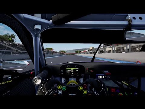 ACC Paul Ricard Nissan GTR Nismo GT3 2018 (Dry) Track Guide (Hotlap + Telemetry)