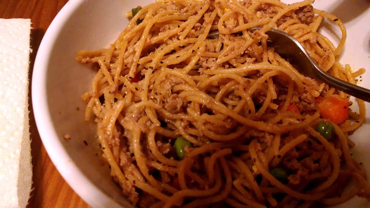 My shitty diet: Low carb chow mein - YouTube