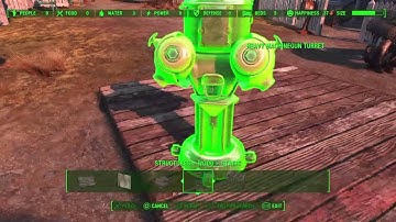Fallout 4 : Covenant Bed and Turret Removal For Consoles Update
