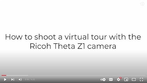 How to Shoot A Virtual Tour With The Ricoh Theta Z1 | My360 Virtual Tour Software