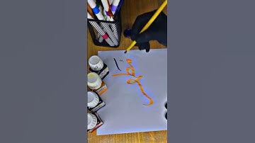 Mutahar name calligraphy |write your name in comments|The Hijabi Calligrapher