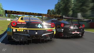 Gt7- Rtw Ferrari Sprint Cup Race 6.1 21 Ronden Duelleren Met Vanquish Brands Hatch Rewind