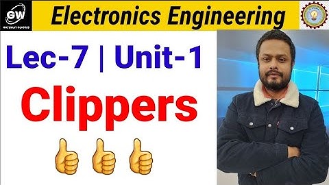 Lec-7 I Clippers I Unit-1 I Fundamentals of Electronics Engineering I AKTU I by Abhishek  Aman Sir