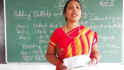 Class-4 Computer Chapter-6 Part-2 By Madhu Srivastava