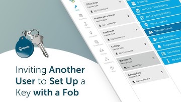 Inviting Another User to Set Up a Key with a Fob