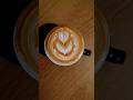 Latte Art • Wing Tulip 🌷 #latteart #coffeelatteart #coffee #barista #latte #tulip #shorts #ytshorts