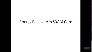Energy recovery in SRAM Core