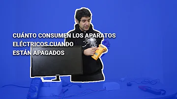 ¿Los televisores consumen electricidad cuando están apagados?