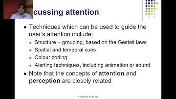 HMI- Attention  and Memory BE Computer Sem 8